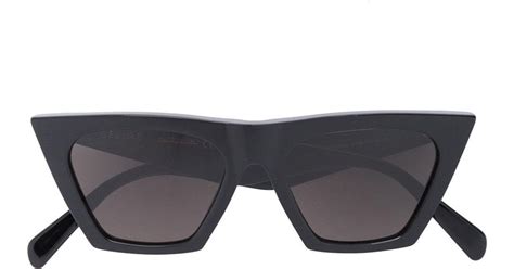 celine edge sunglasses black ebay|Celine sunglasses women.